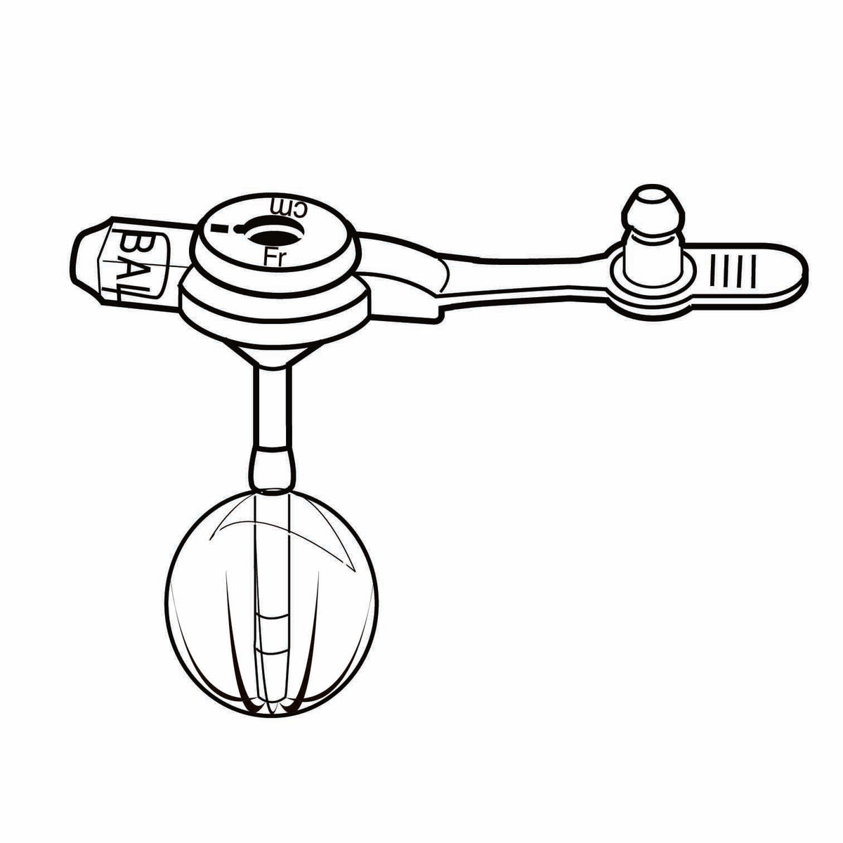 Mic-Key Low Profile Gastrostomy Tube Kit, 18 Fr., 1.0 cm Tube
