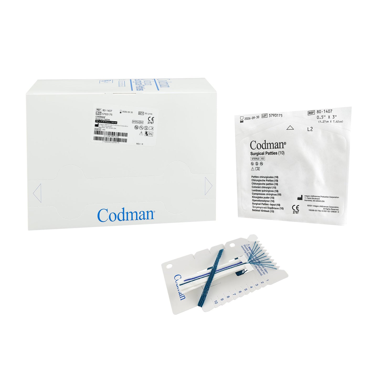 Codman Surgical Pattie