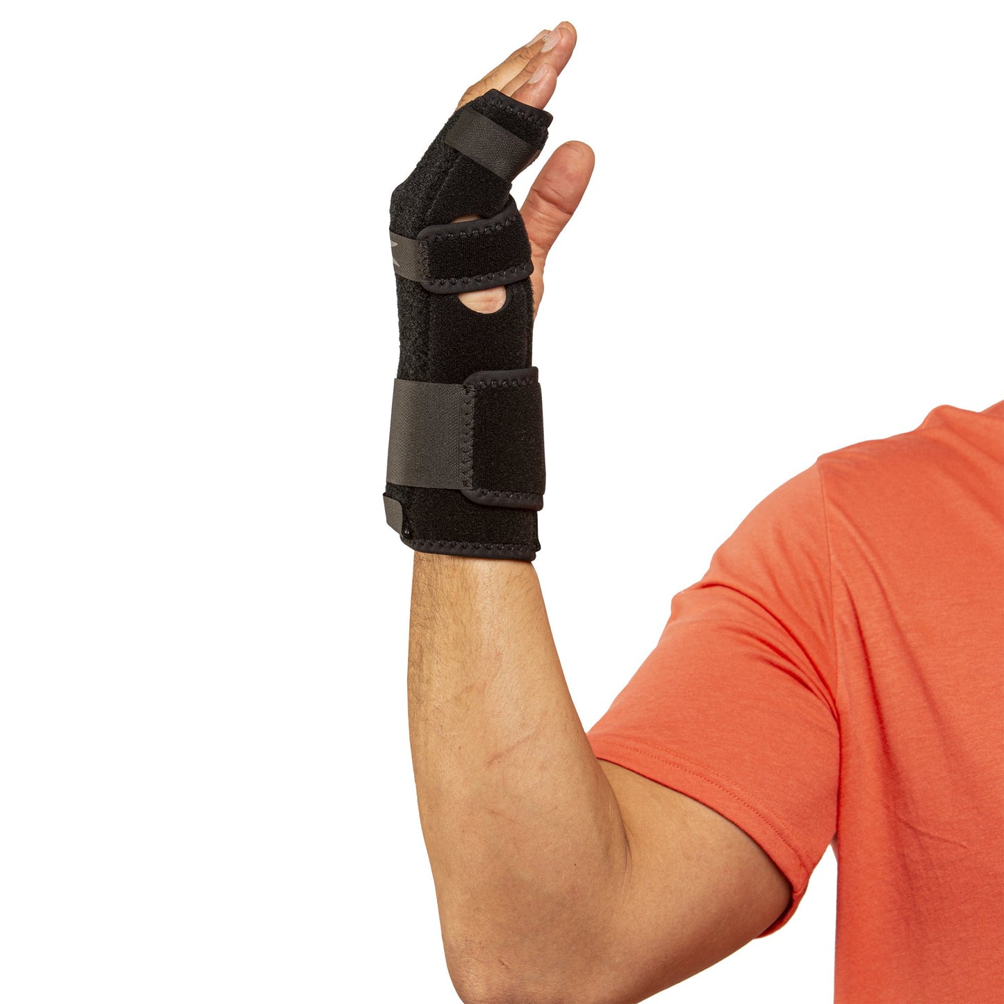 Hand / Finger Brace TKO Standard Neoprene / Nylon / UBL Right Hand Black X-Large