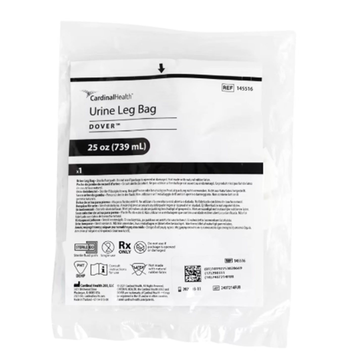 Dover™ Urinary Leg Bag