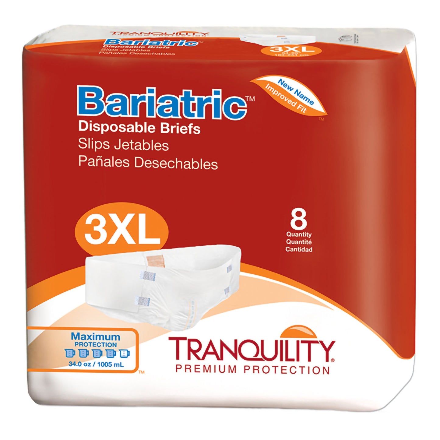 Tranquility Bariatric Maximum Incontinence Brief