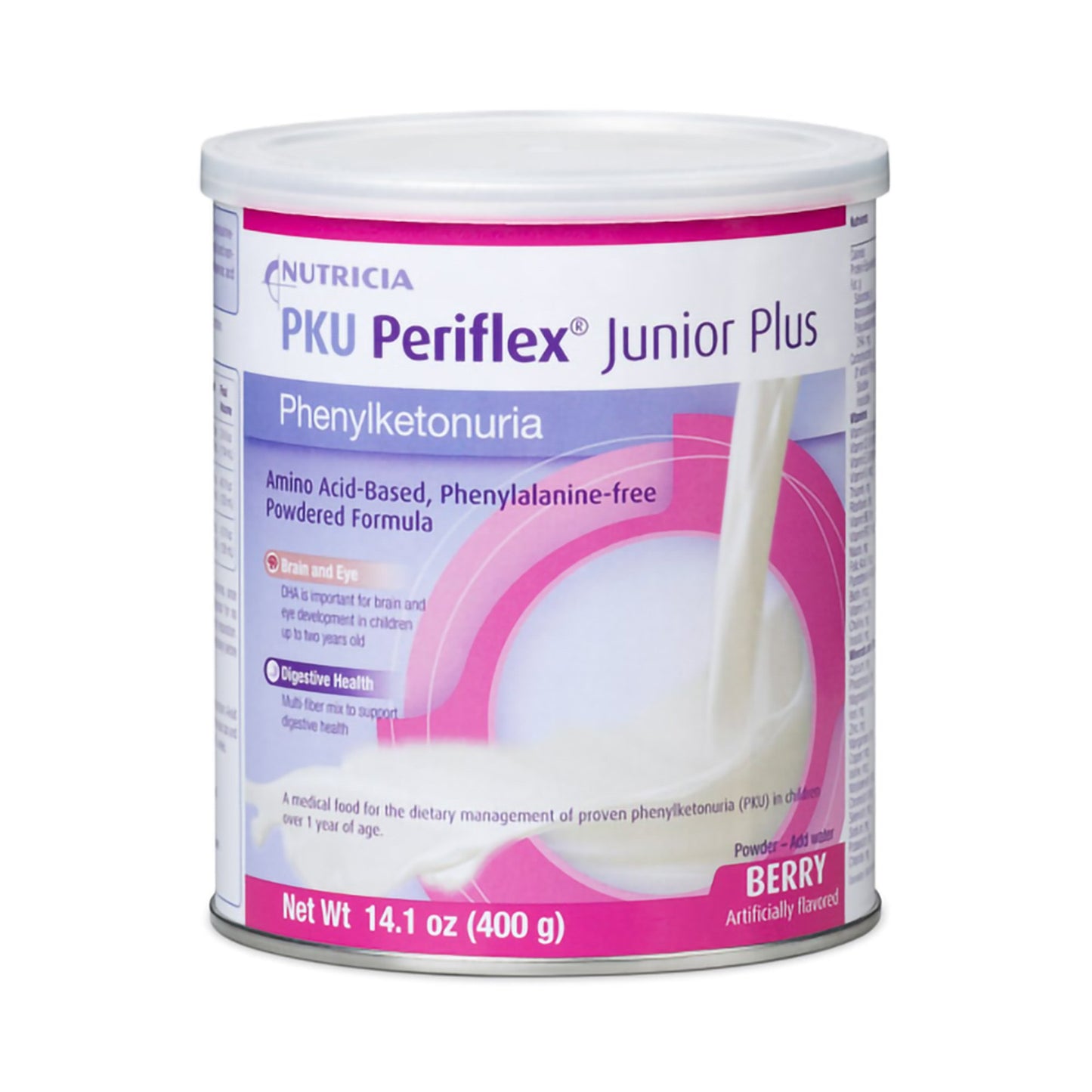 PKU Periflex Amino Acid–Based, Phenylalanine-Free Powdered Formula Berry Flavor