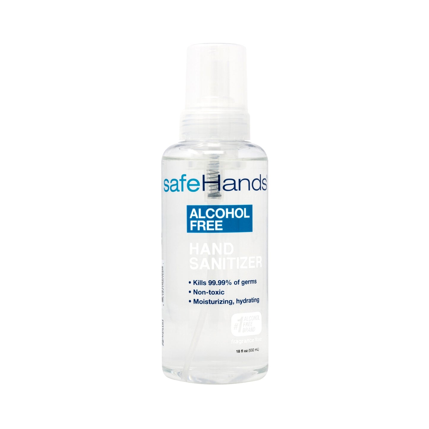 safeHands 0.13% Benzalkonium Chloride Foaming Hand Sanitizer, Pump Bottle