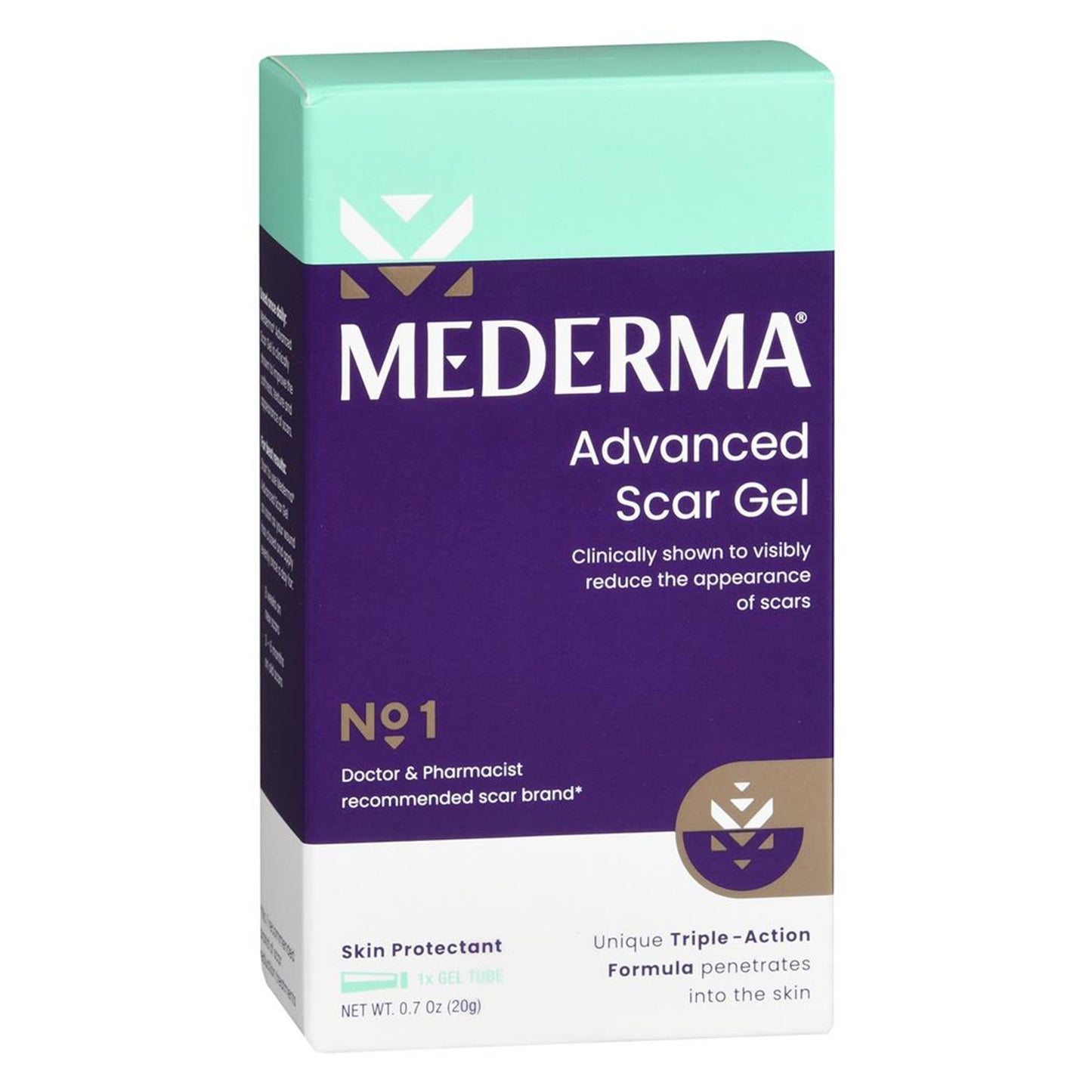 Mederma Advanced Scar Gel, 0.7-ounce tube