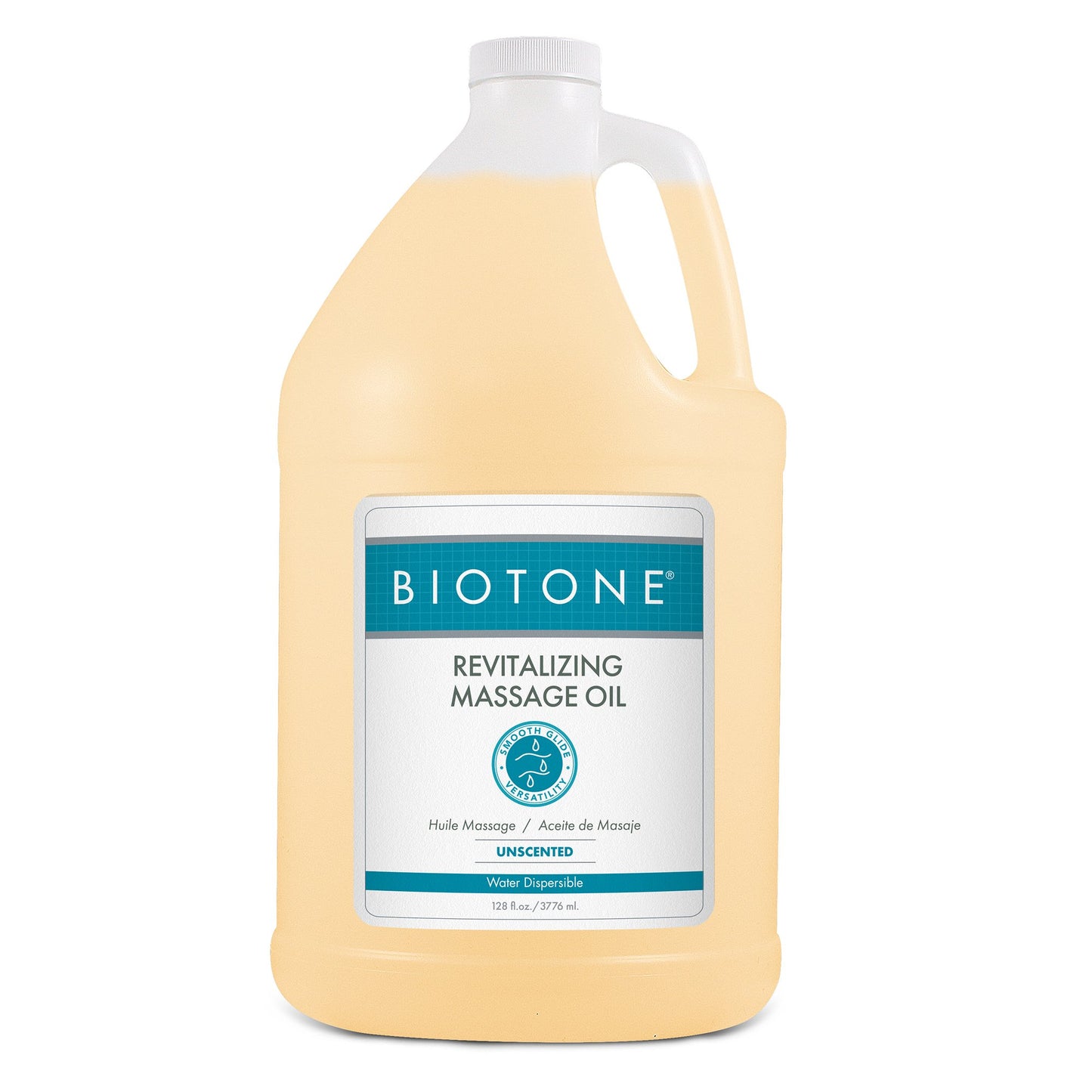 Biotene Revitalizing Massage Oil, Unscented, Water Dispersible, 1-gallon Jug