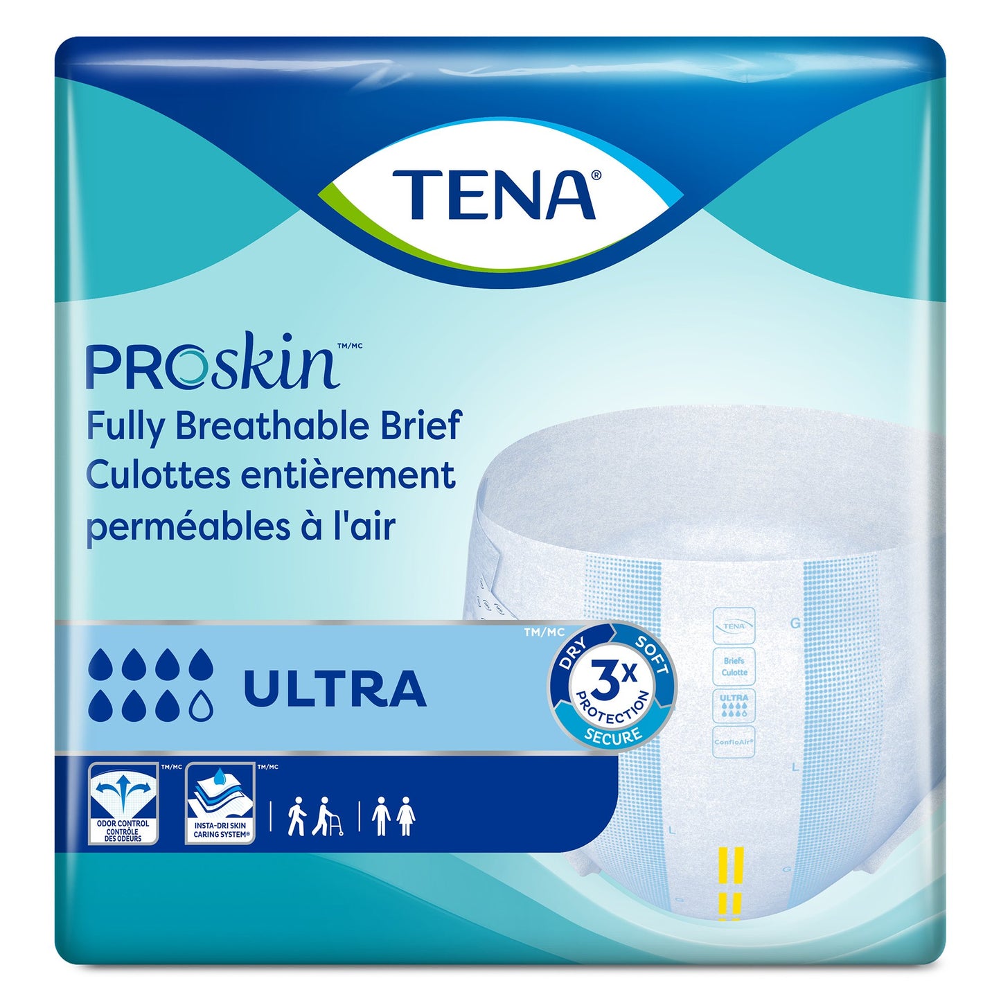 Tena ProSkin™ Ultra Incontinence Brief, Extra Large