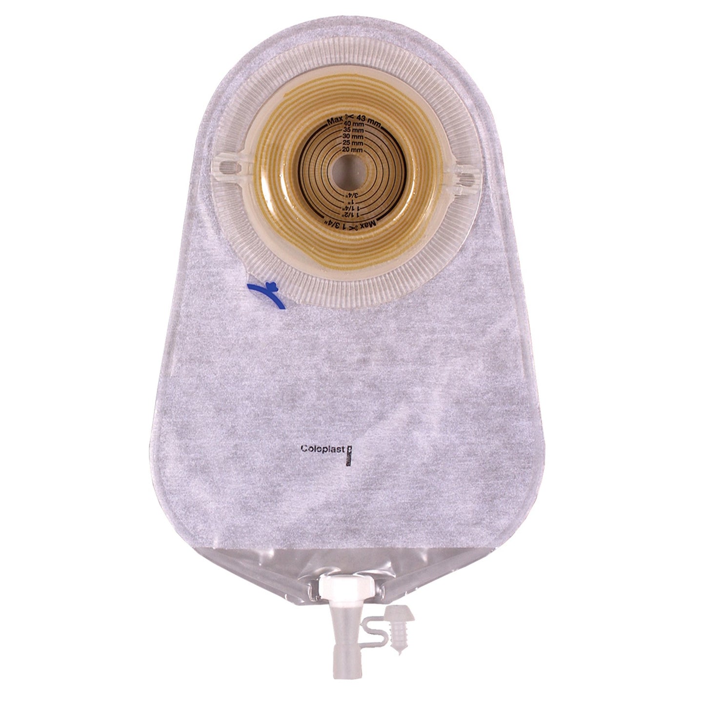 Assura Ileostomy Pouch, 2 Liter Capacity, Red Match