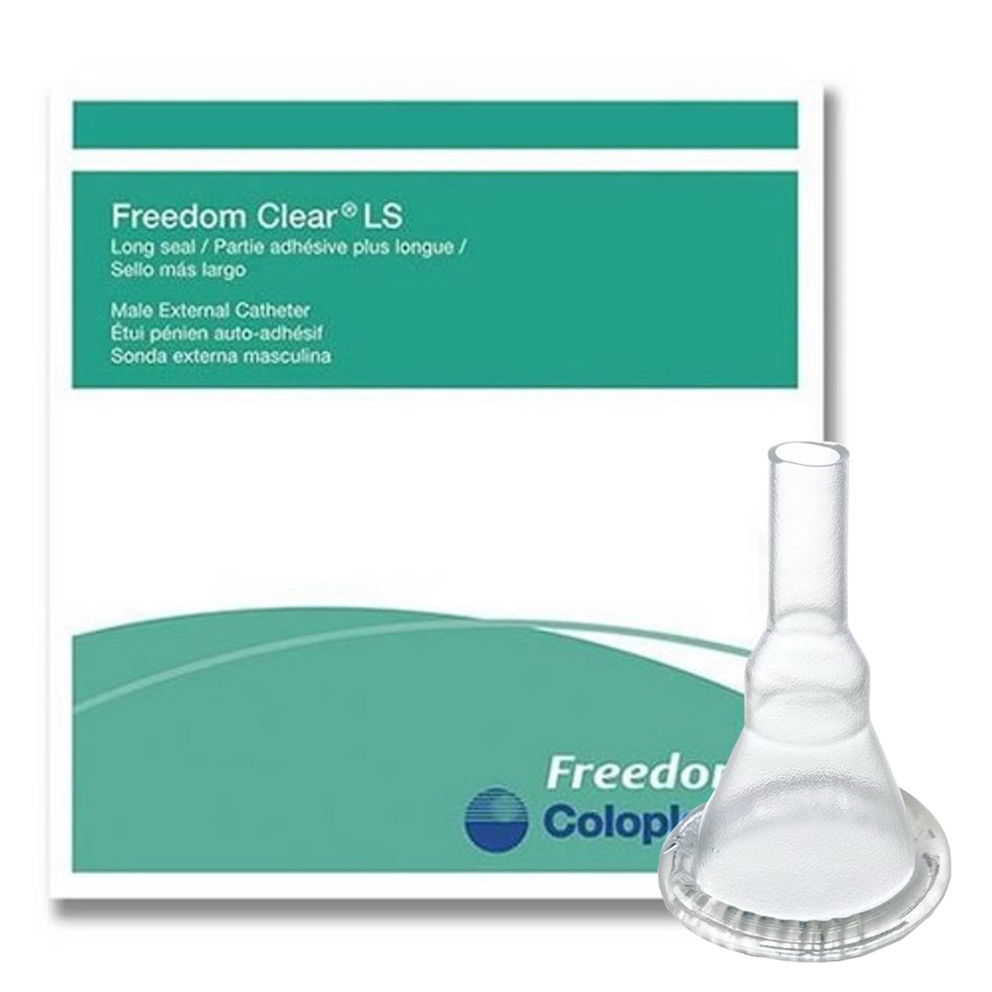Freedom Clear LS Male External Catheter, Small