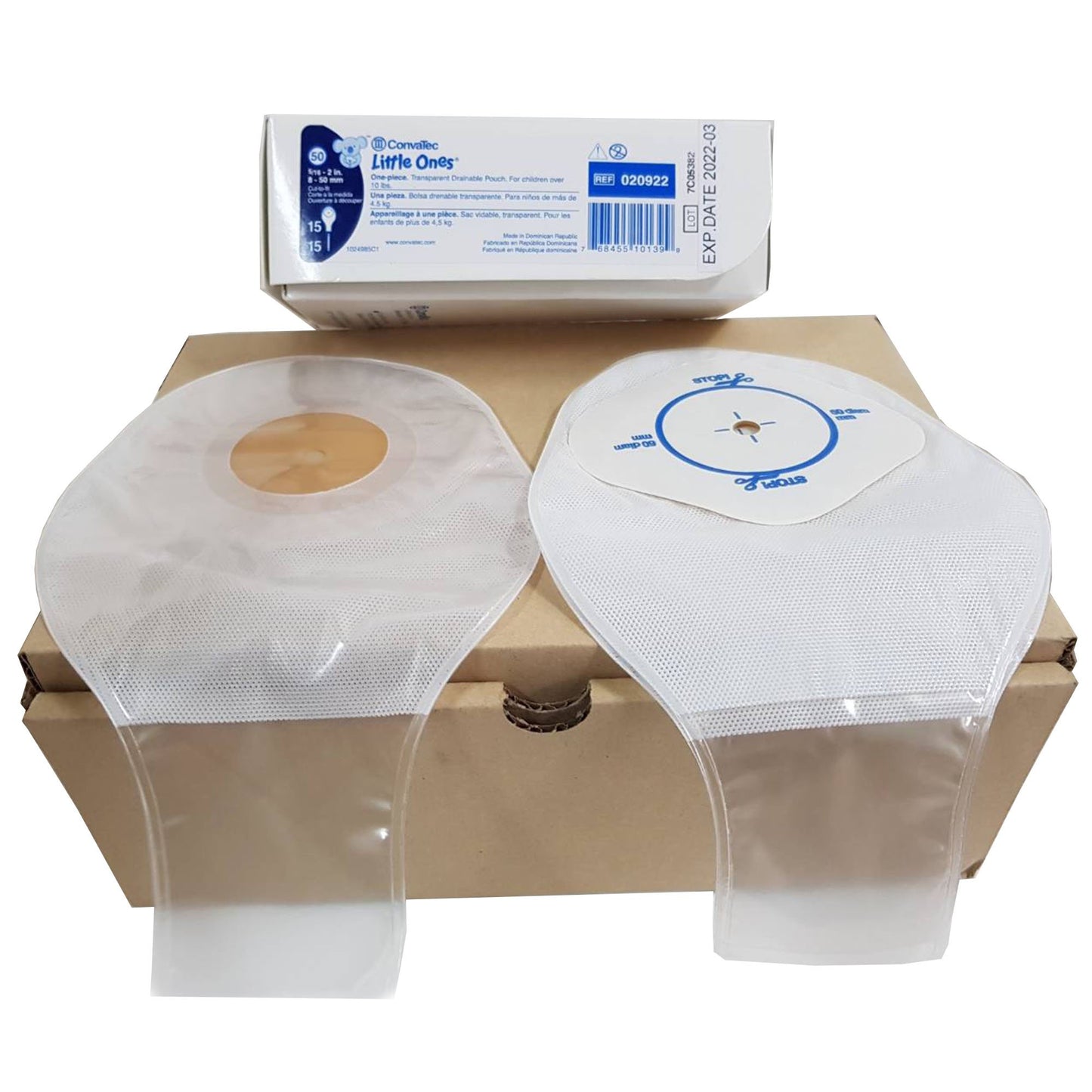 Little Ones ActiveLife One-Piece Transparent, Cut to Fit Stomas 8 – 50 mm