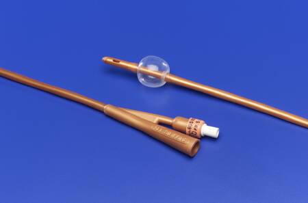 Dover™ Foley Catheter, 16 Fr., 30 cc, Two Way, Standard