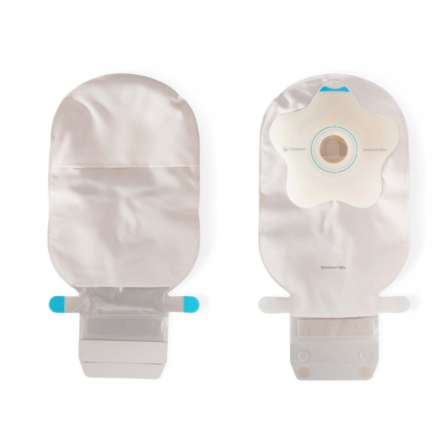 SenSura Mio Convex Flip 1-Piece Opaque Ostomy Pouch, 30mm Stoma