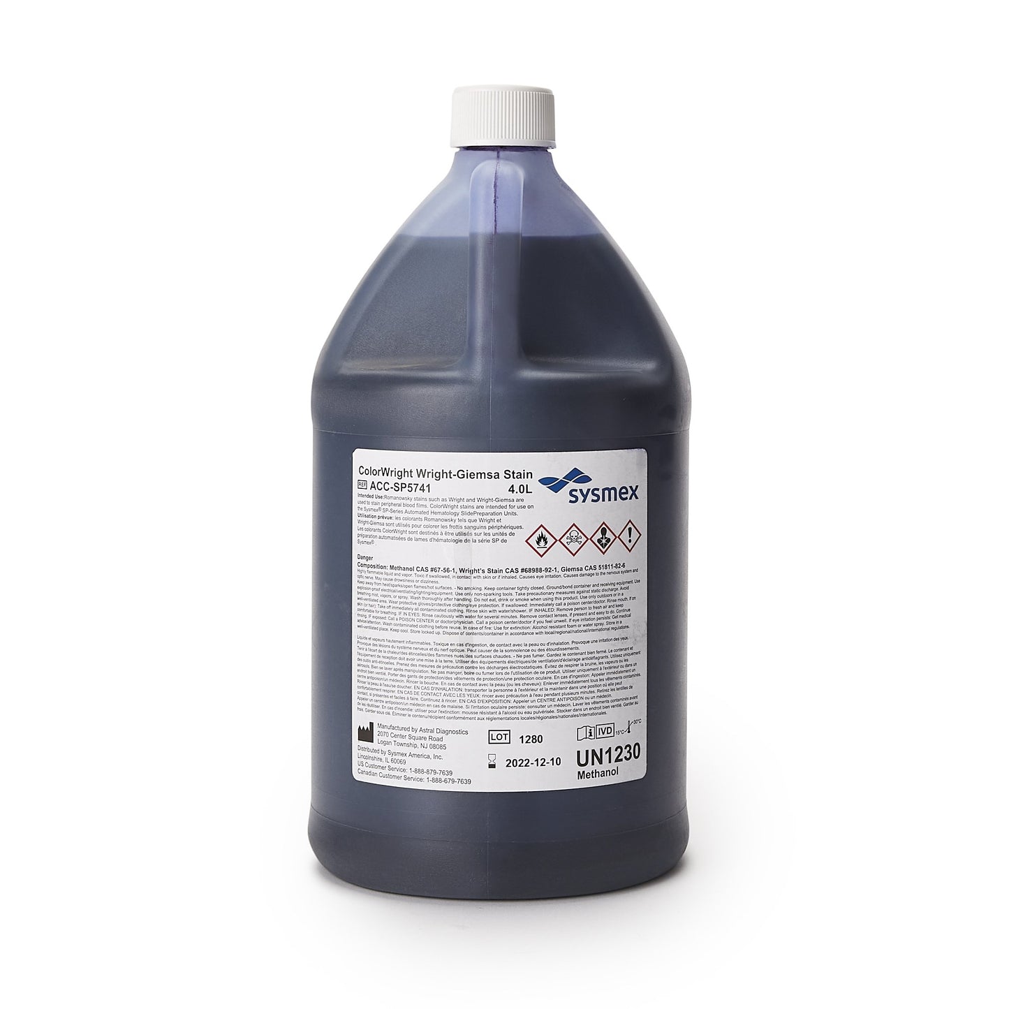 Chemistry Reagent Isopropanol Alcohol 70% 1 gal.