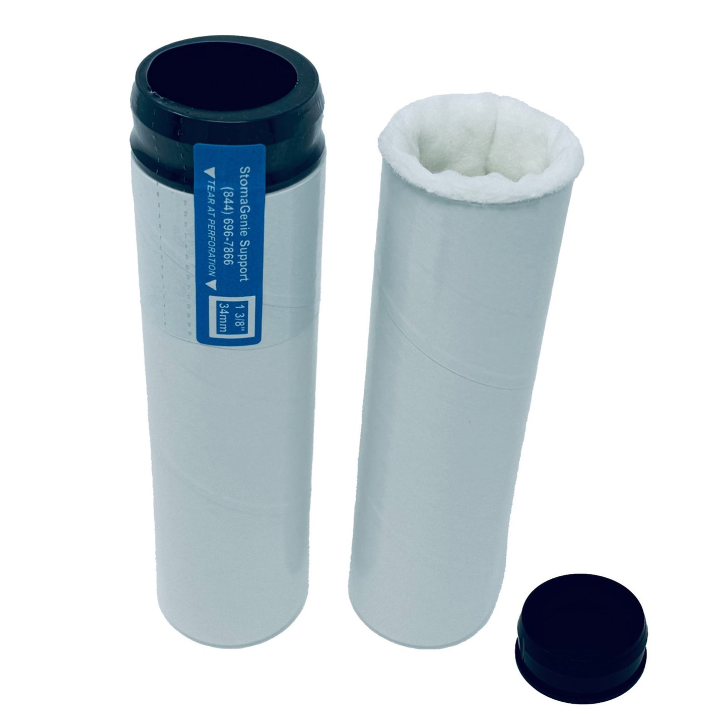 Stoma Capture Cartridge StomaGenie 30 mm (1-1/4 Inch) Inside Diameter For Stoma Output