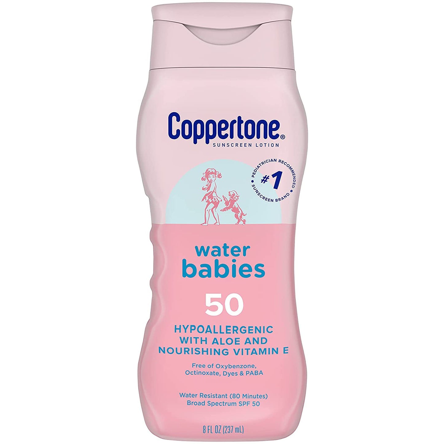 Coppertone Water Babies SPF 50 Sunscreen Lotion, 8 oz.
