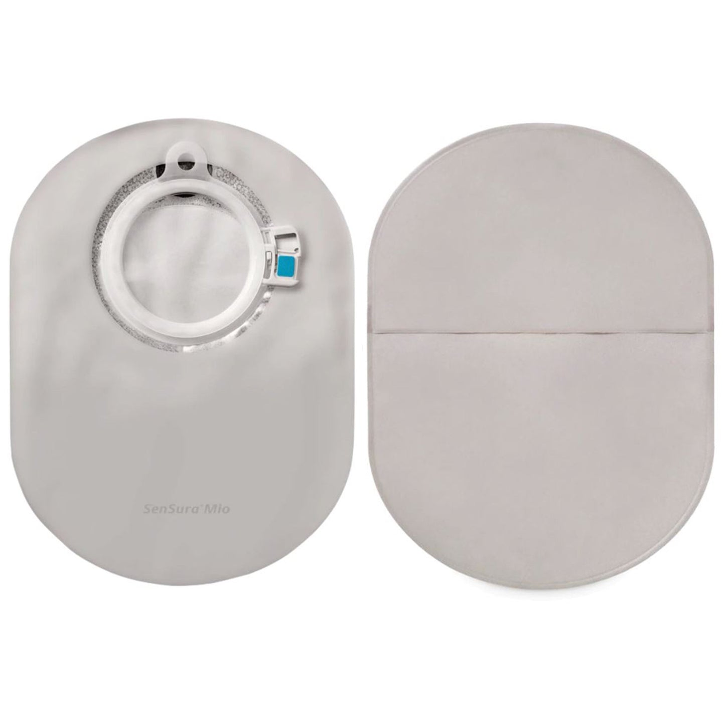 SenSura Mio Click 2-Piece Opaque Ostomy Pouch, Blue Match