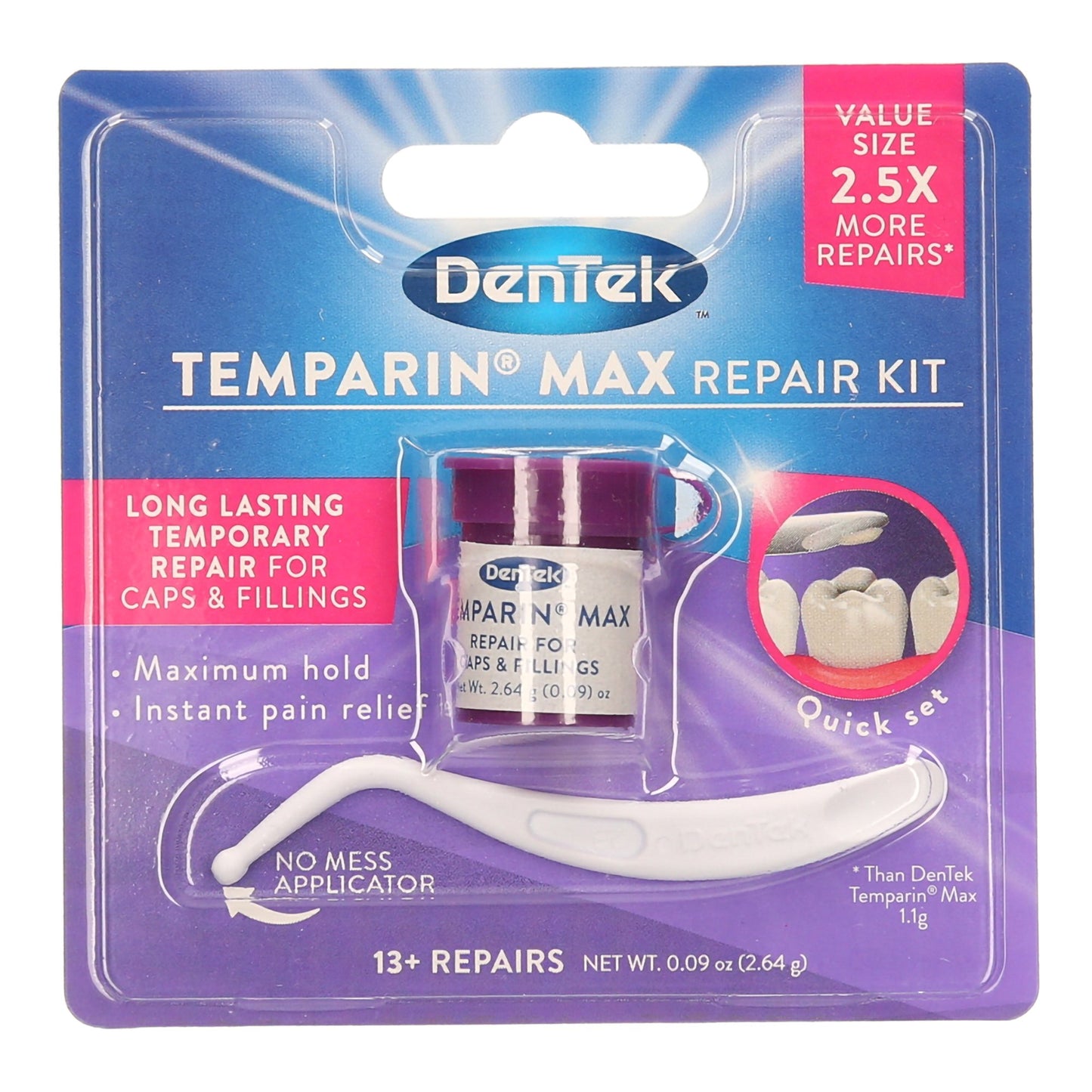 DenTek Temparin Max Repair Kit
