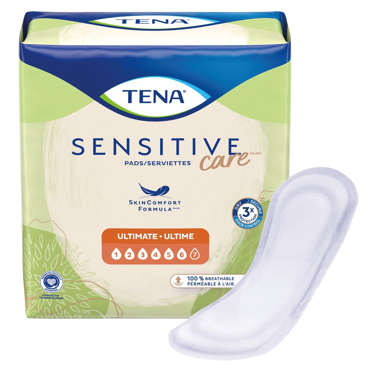 Tena Intimates™ Ultimate Bladder Control Pad, 16-Inch Length
