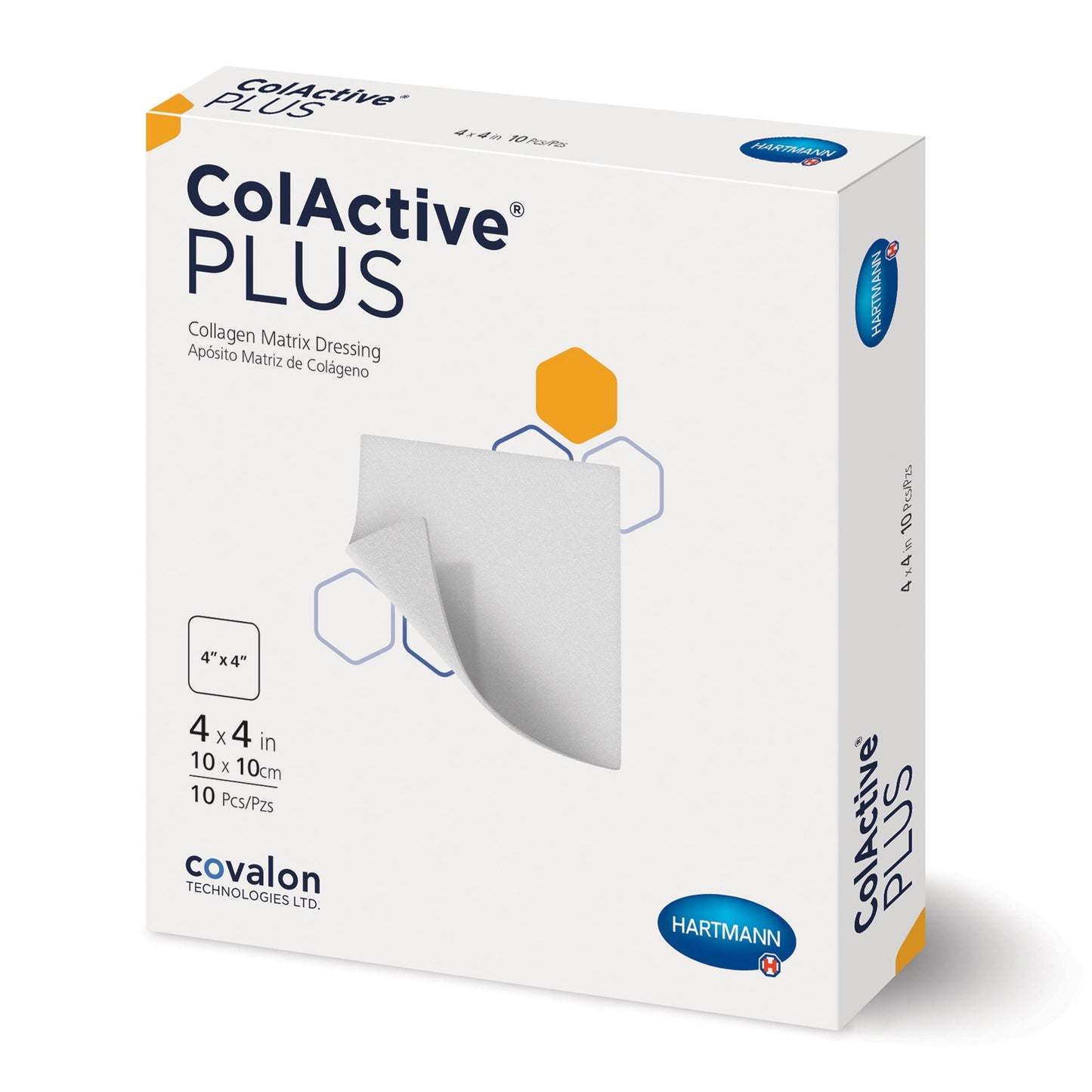 ColActive Plus Collagen Dressing, 4 x 4 Inch