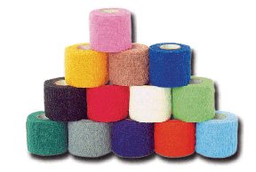 CoFlex NL Self-adherent Closure Cohesive Bandage, 4 Inch x 5 Yard