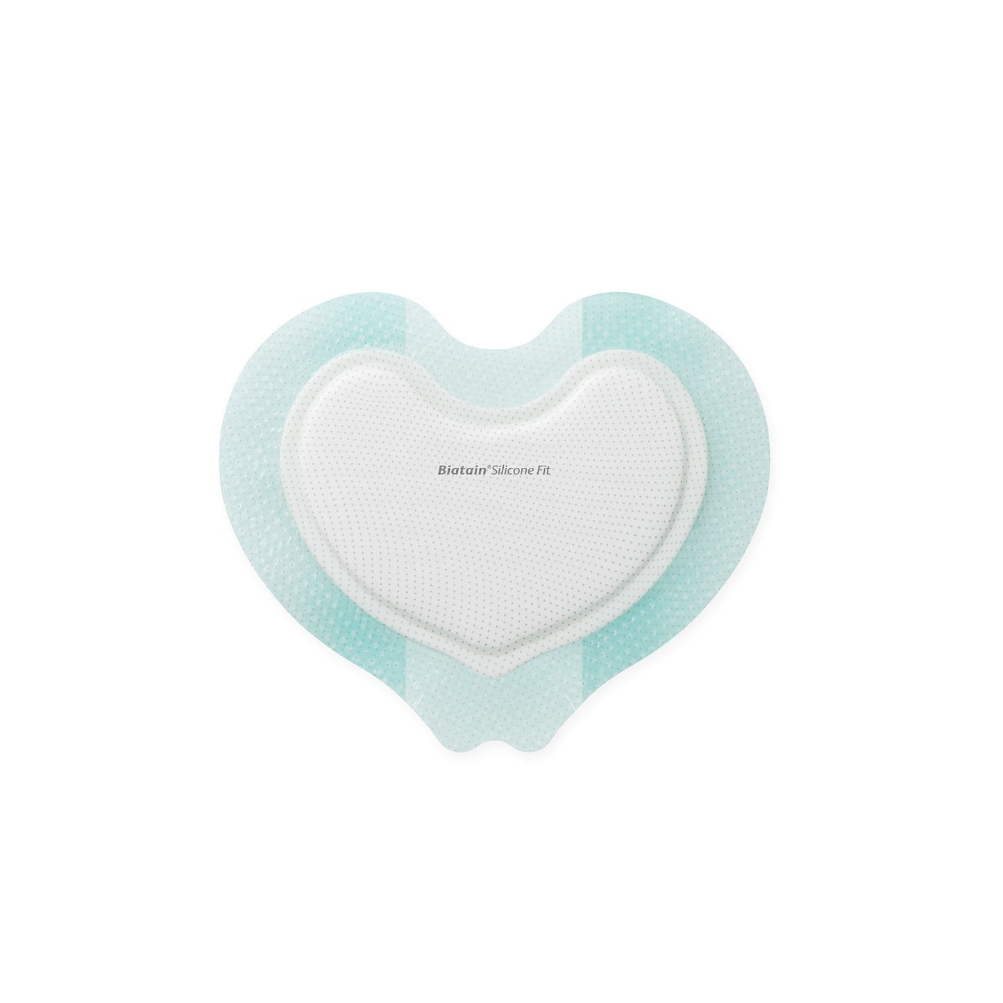 Silicone Foam Dressing Biatain Silicone Fit 6 x 7-3/4 Inch With Border Film Backing Silicone Adhesive Sacral Sterile