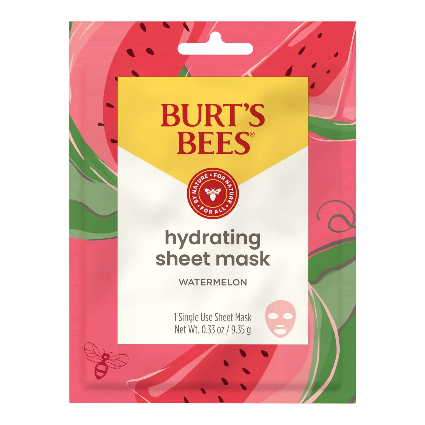 Burt's Bees Hydrating Sheet Mask Watermelon