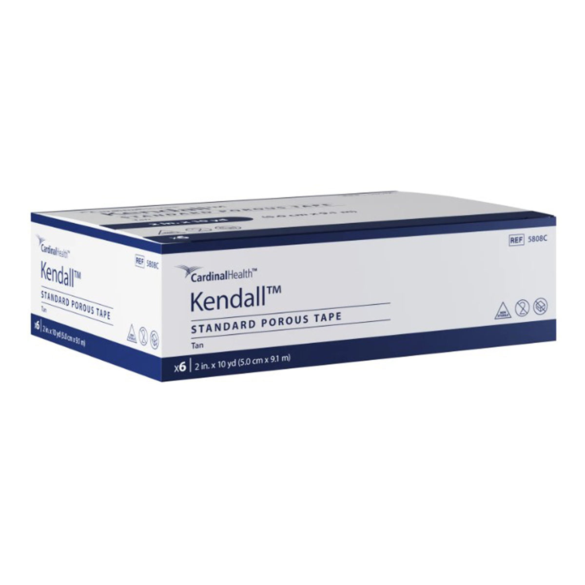 Kendall™ Cloth Medical Tape, 2 Inch x 10 Yard, Tan