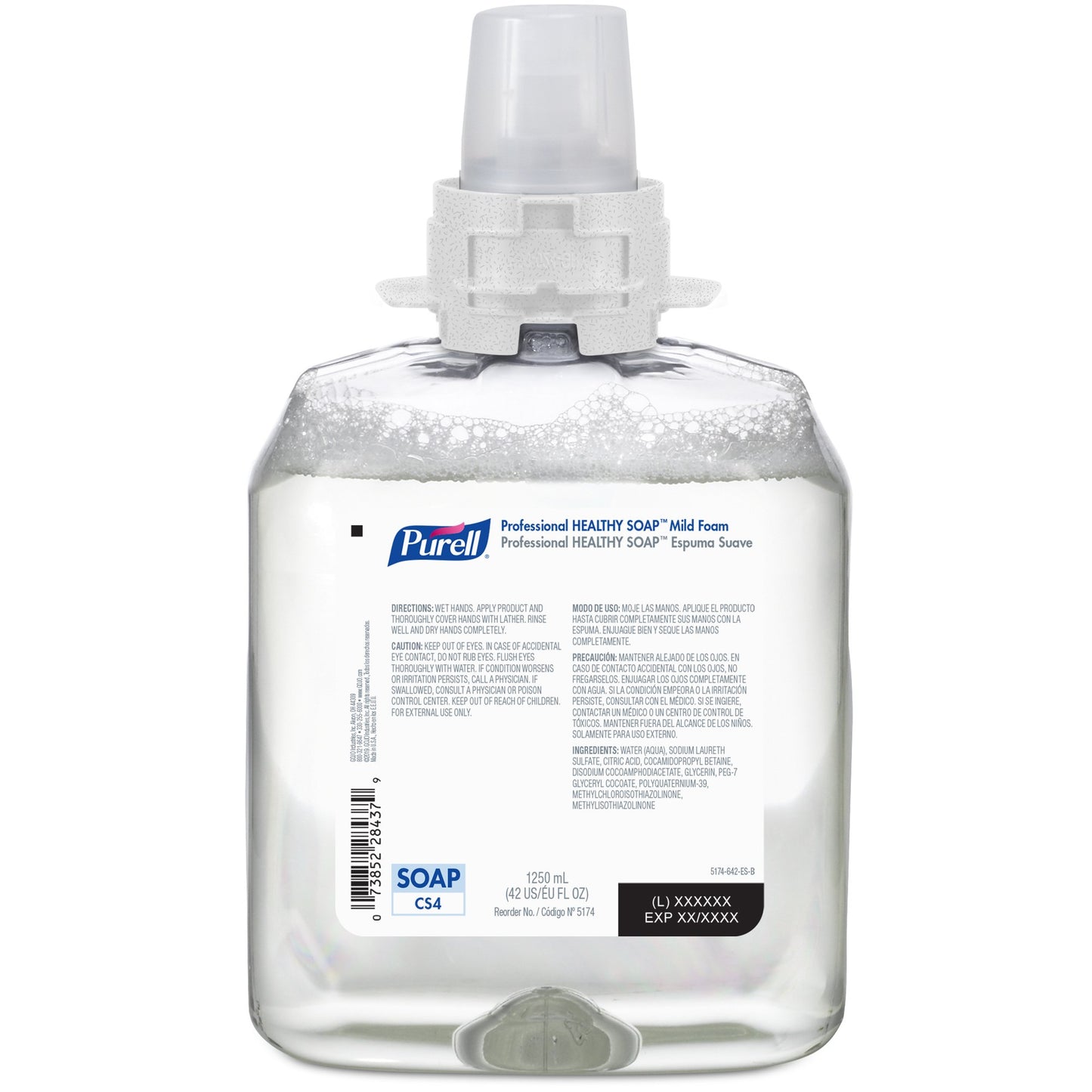 Purell Healthy Soap Dispenser Refill Bottle, 1,400 mL