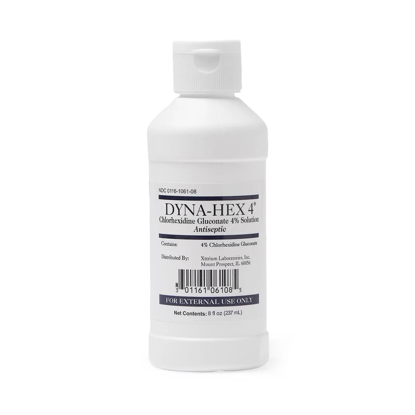 Dyna-Hex 4 Antiseptic Skin Cleanser, 8-ounce Bottle