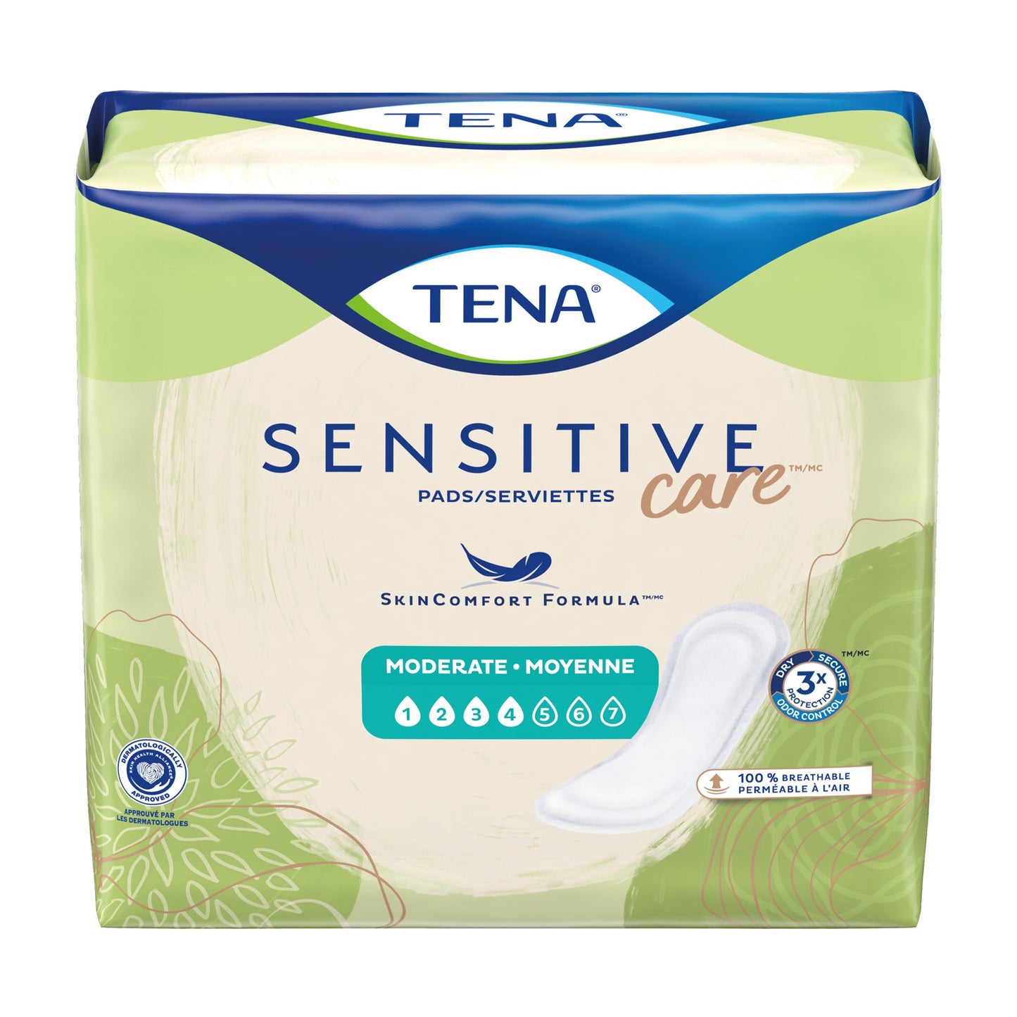 Tena Intimates™ Moderate Bladder Control Pad, 11-Inch Length