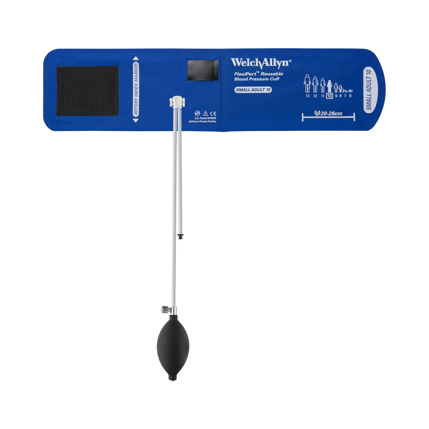 Flexiport Cuff, Two-Tube Bladder Inflation System