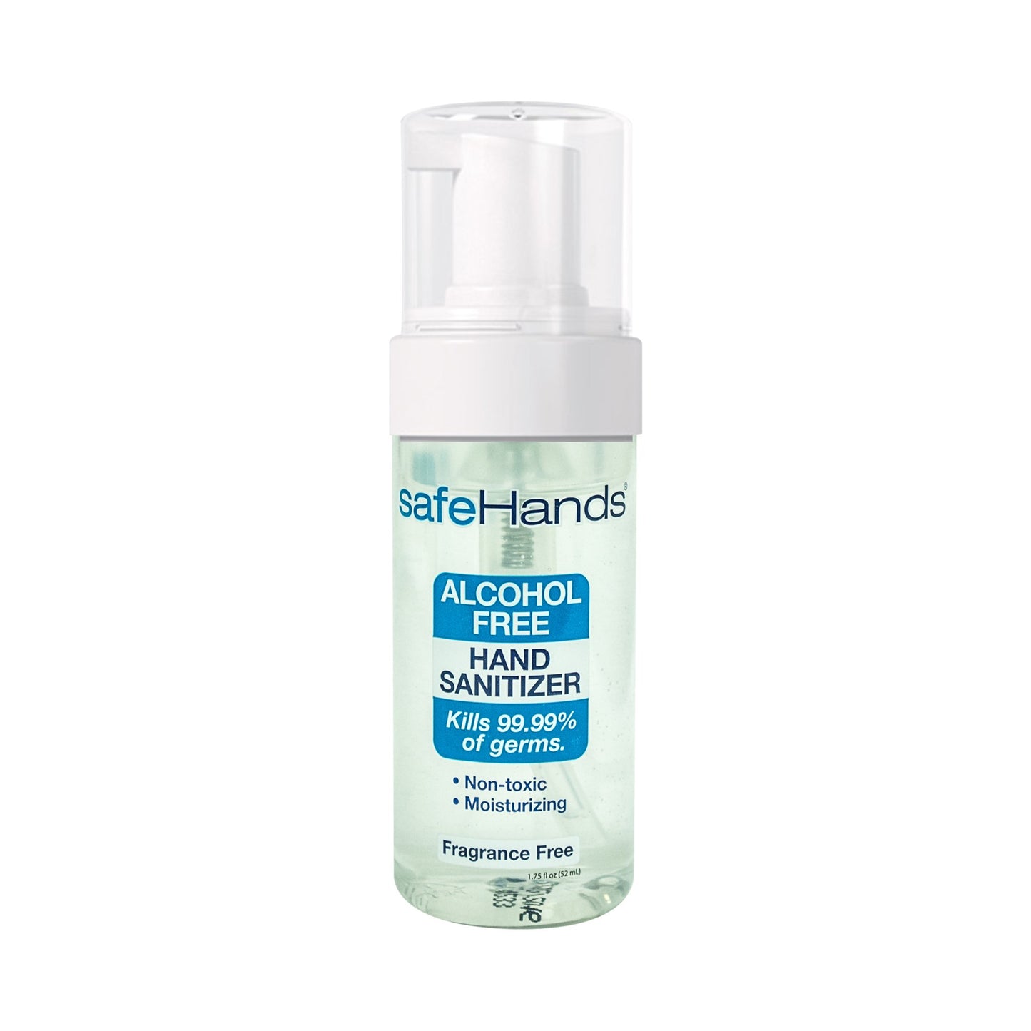 safeHands Alcohol-Free Hand Sanitizer 1.75 oz. Bottle