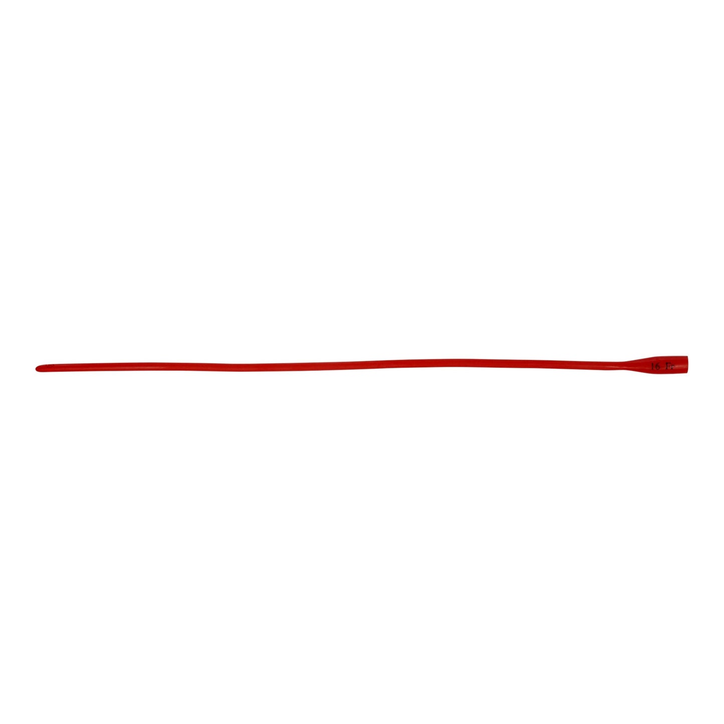 Dover™ Robinson Red Rubber Intermittent Catheter, 16 Fr.
