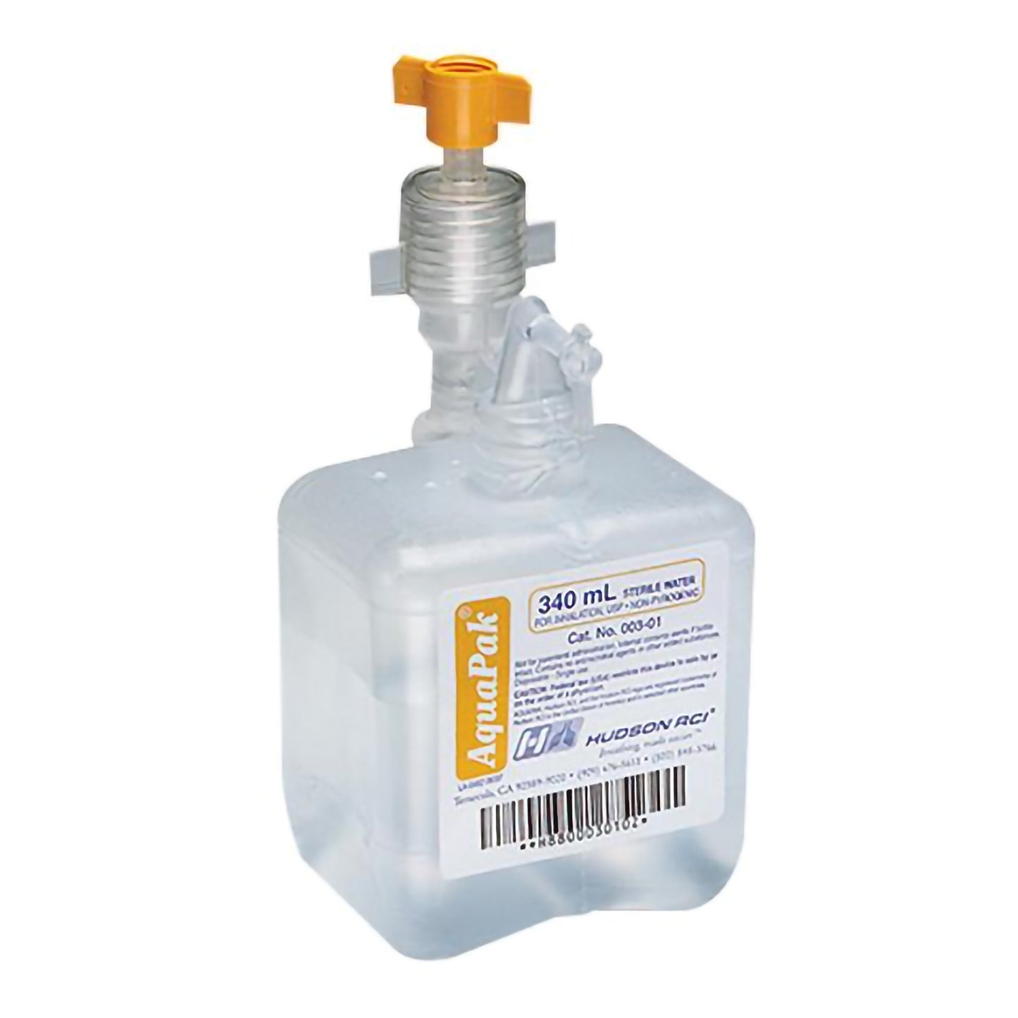 AquaPak Prefilled Bubble Humidifier, 340 mL