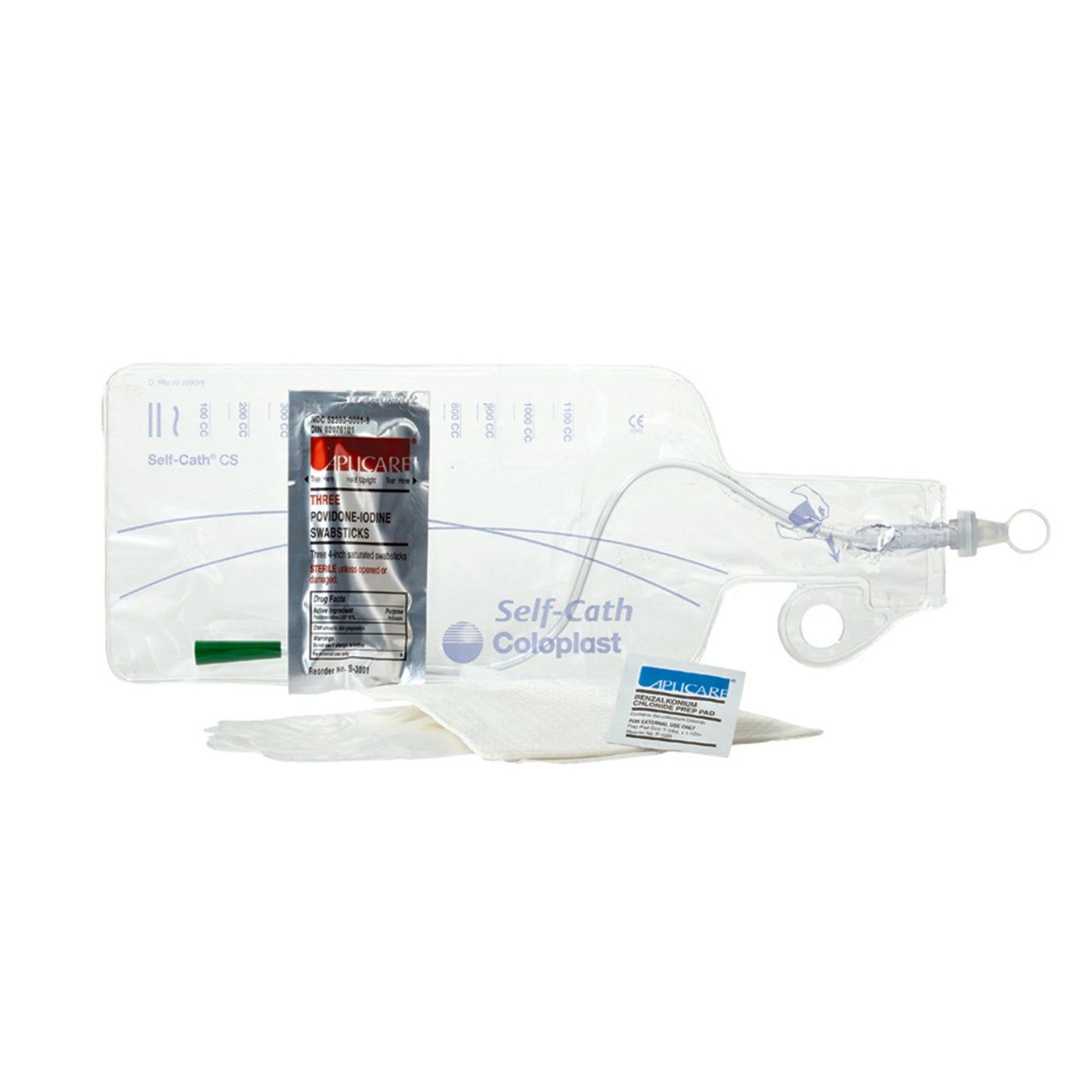 Self-Cath Urethral Catheter, 16 Fr., Closed