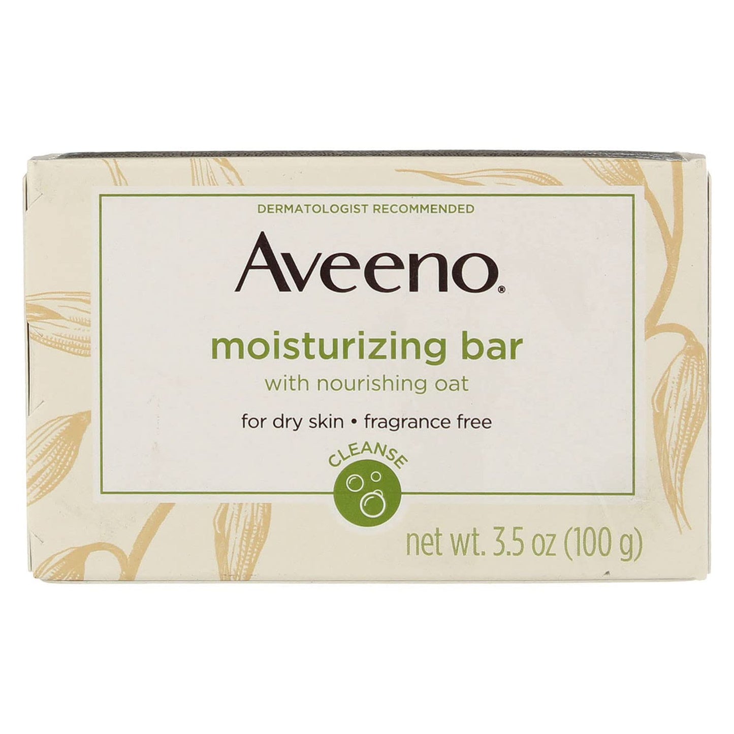 Aveeno Moisturizing Bar Fragrance Free