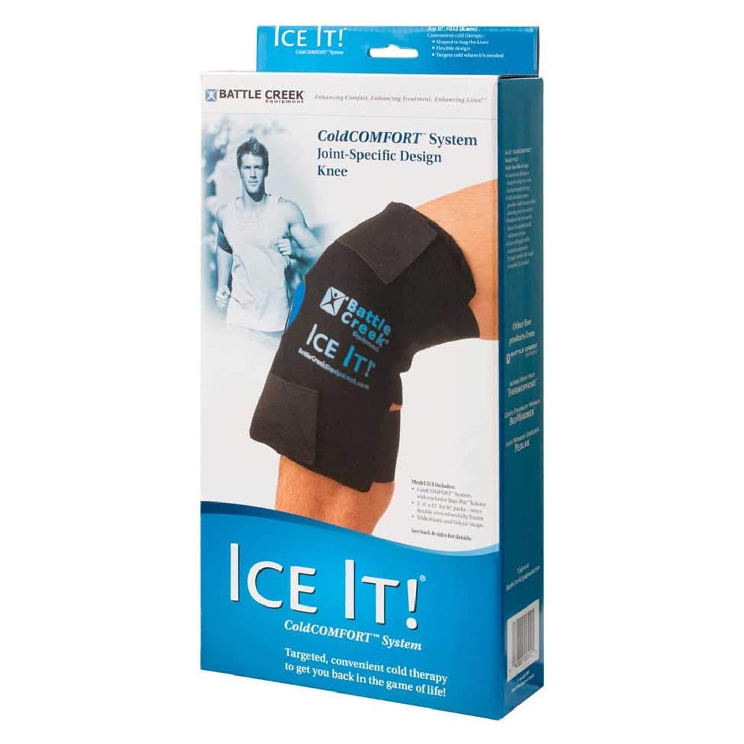 Ice It! MaxComfort™ System Cold Pack with Wrap, 12 x 13 Inch