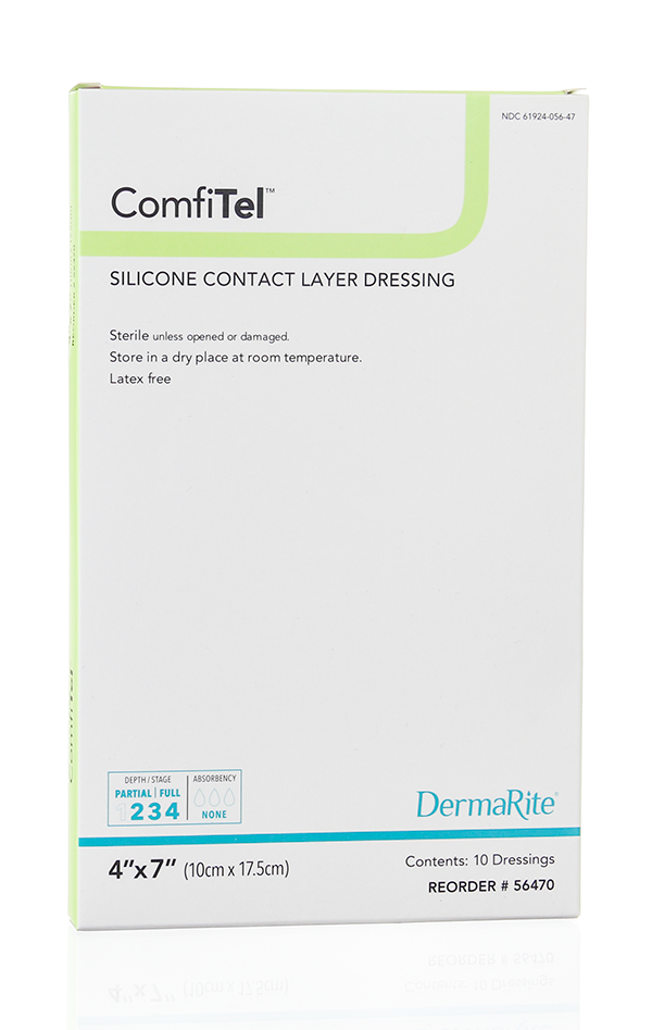 ComfiTel™ Wound Contact Layer Dressing, 4 x 7 inch