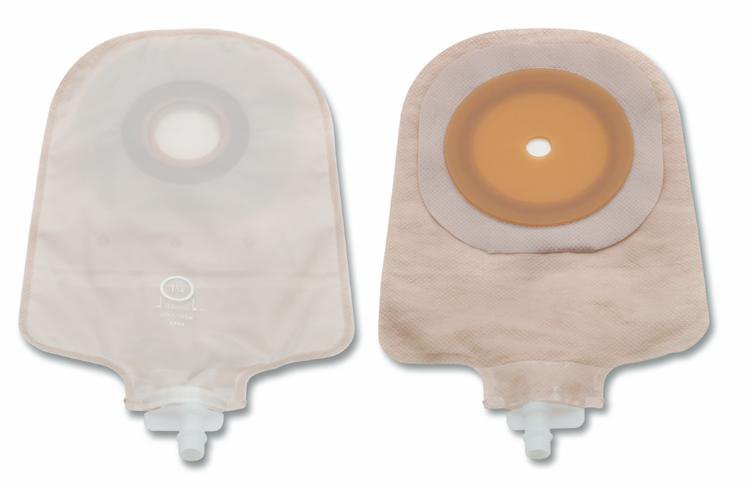 Premier™ One-Piece Transparent Urostomy Pouch, Pre-cut to Fit 51 mm Stomas