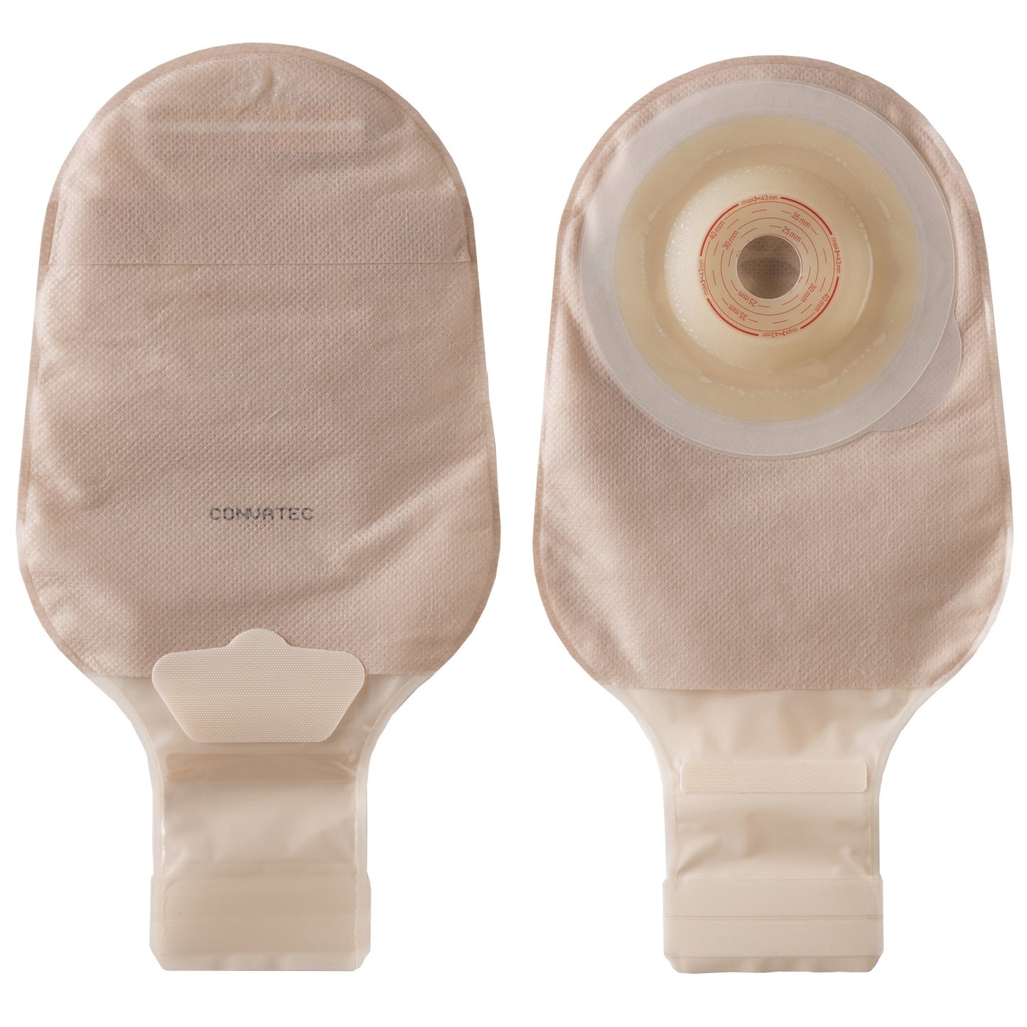 Esteem™+ Flex One-Piece Opaque Ostomy Pouch, Cut to Fit Stomas 20 – 43 mm