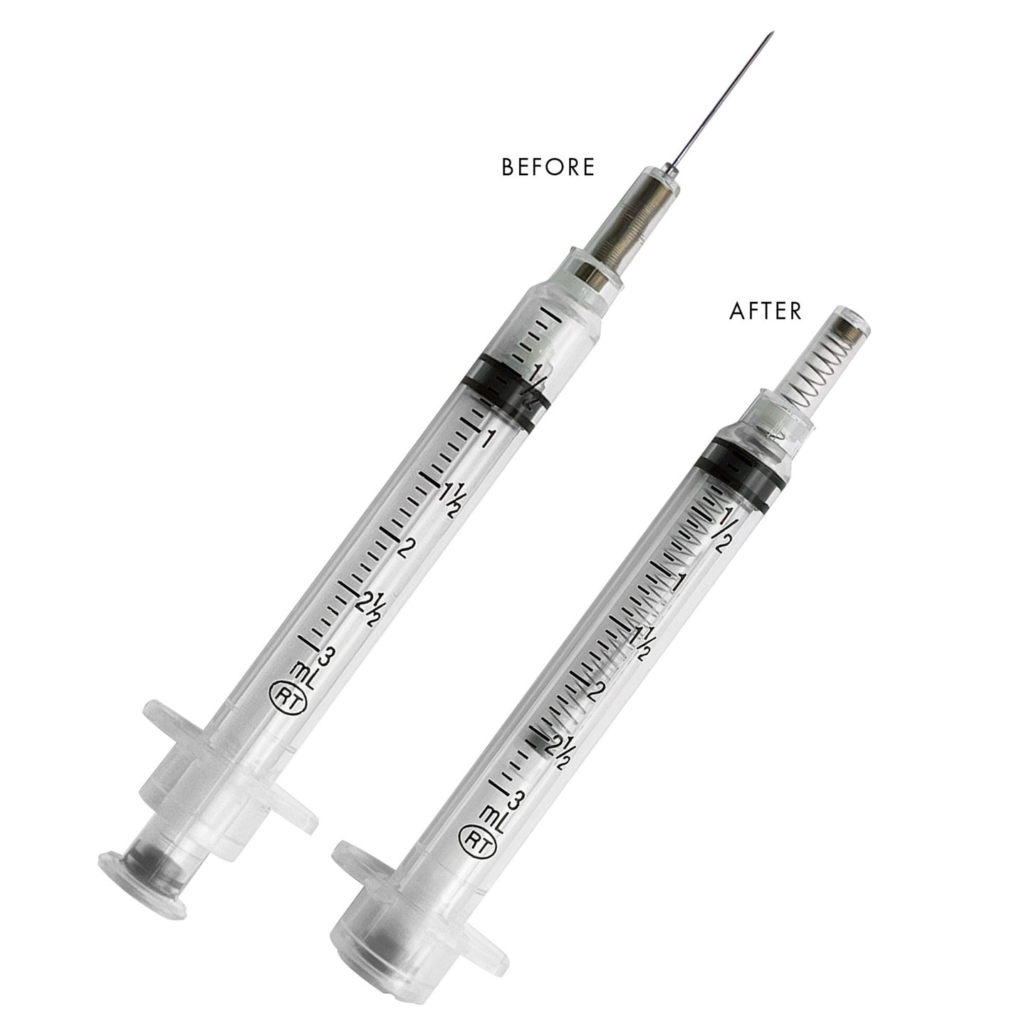 VanishPoint Syringe with Hypodermic Needle