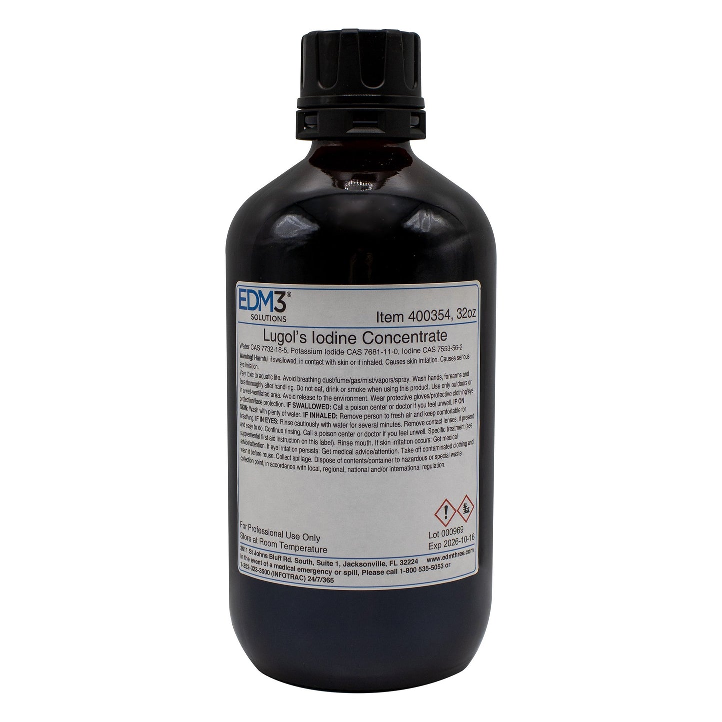 Histology Reagent Potassium Hydroxide 20% 16 oz.