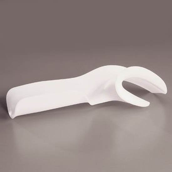 Functional-Position Hand Splint Rolyan Preformed Aquaplast Thermoplastic Left Hand White Medium