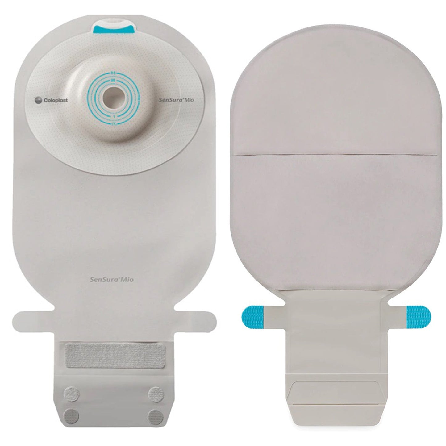 SenSura Mio Convex Light 1-Piece Opaque Ostomy Pouch, 35mm Stoma