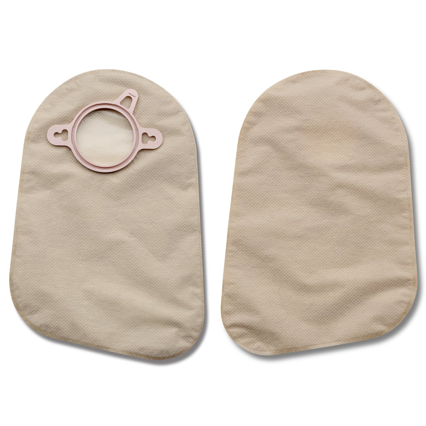 New Image™ 2-Piece Transparent Ostomy Pouch, Pre-cut to Fit 44 mm, Green