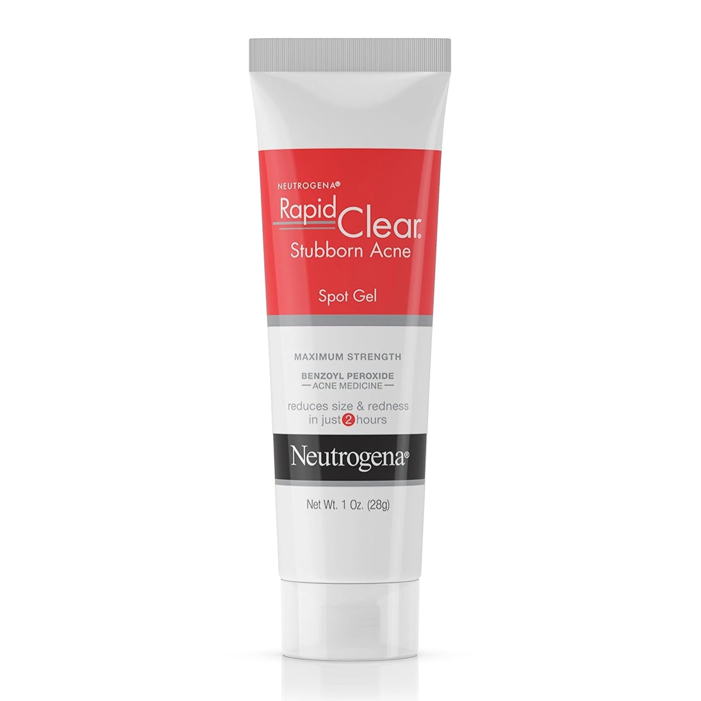 Neutrogena Rapid Clear Stubborn Acne Spot 10% Benzoyl Peroxide Gel, 1 ounce