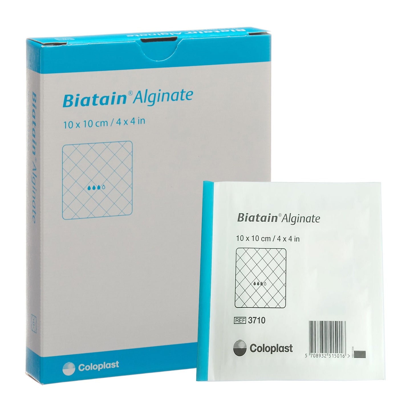 Biatain Calcium Alginate Dressing, 4 x 4 Inch