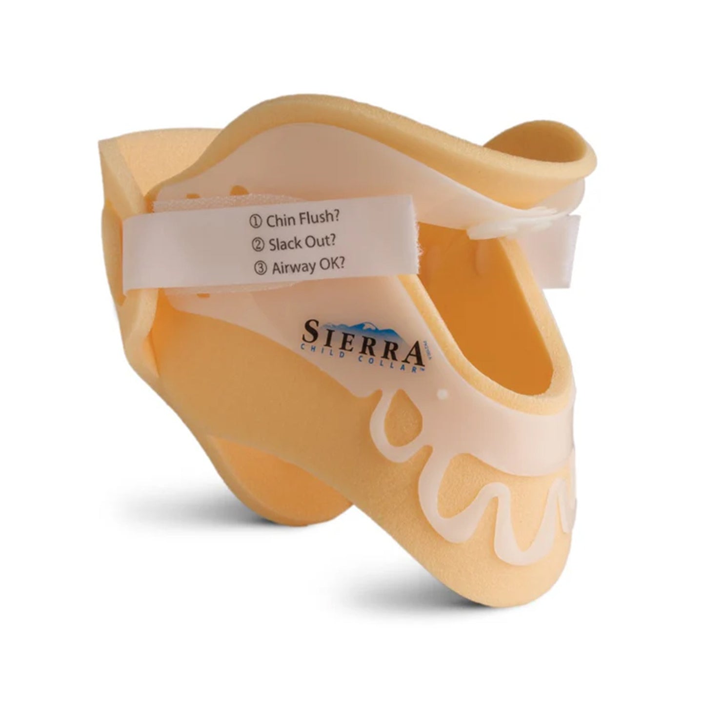 Rigid Cervical Collar Sierra Universal Collar™ Preformed Adult One Size Fits Most Two-Piece / Trachea Opening 13 to 21 Inch Neck Circumference