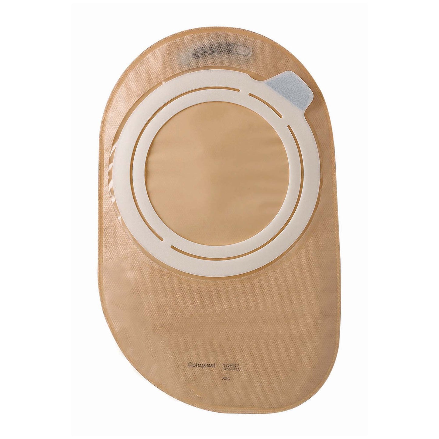 SenSura Flex 2-Piece Closed End Opaque Ostomy Pouch, Yellow Match