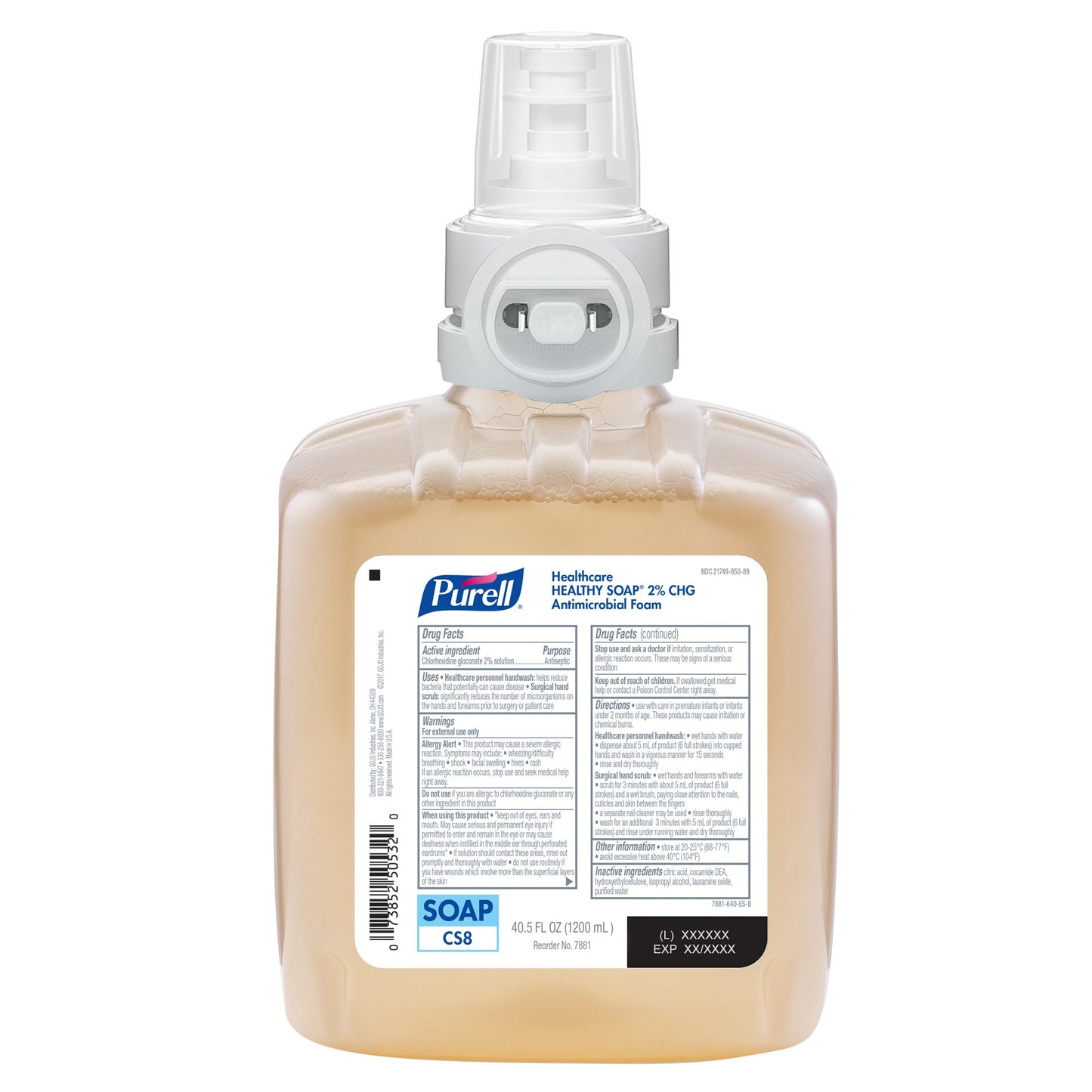 Purell Healthy Soap Antimicrobial Soap for Purell CS8 Touch-Free Dispenser