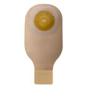 Ostomy Pouch Premier™ One-Piece System 12 Inch Length Convex, Pre-Cut 1-3/8 Inch Stoma Drainable